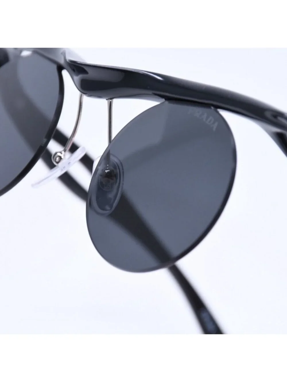 Prada Sunglasses Morph Round Black Eyewear